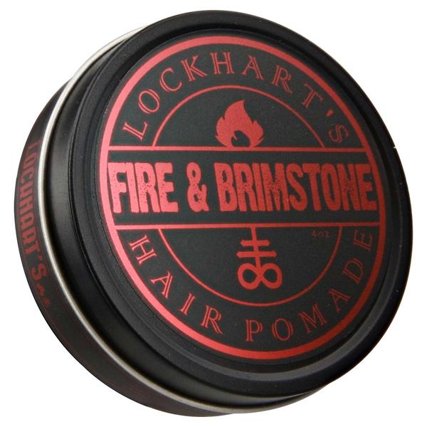 Lockhart's Fire & Brimstone medium hold pomade | Mijn Baard