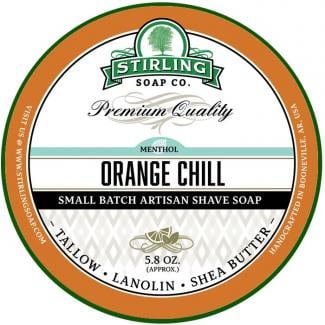 Orange Chill Scheerzeep 170 ml - Stirling