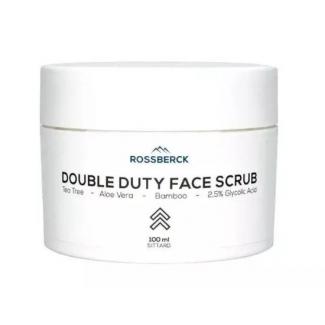 Double Duty Face Scrub 100ml - Rossberck