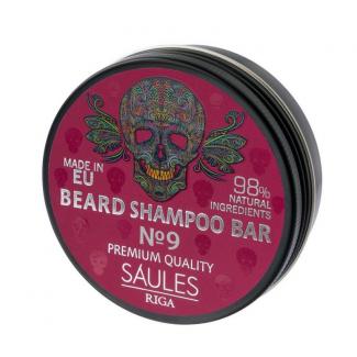 Beard Shampoo Bar Nr9 60gr - Saules Fabrika
