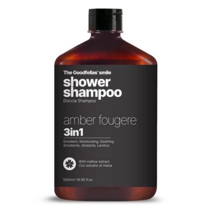 Shower Shampoo Amber Fougere 500ml - The Goodfellas Smile